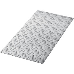 Алюминиевый рифленый лист ЗУБР Квинтет 300х600 х1.5 мм / 53833